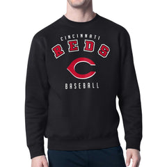 Cincinnati Reds Starter Team Logo Fleece Pullover Sweatshirt - MLB Pullover