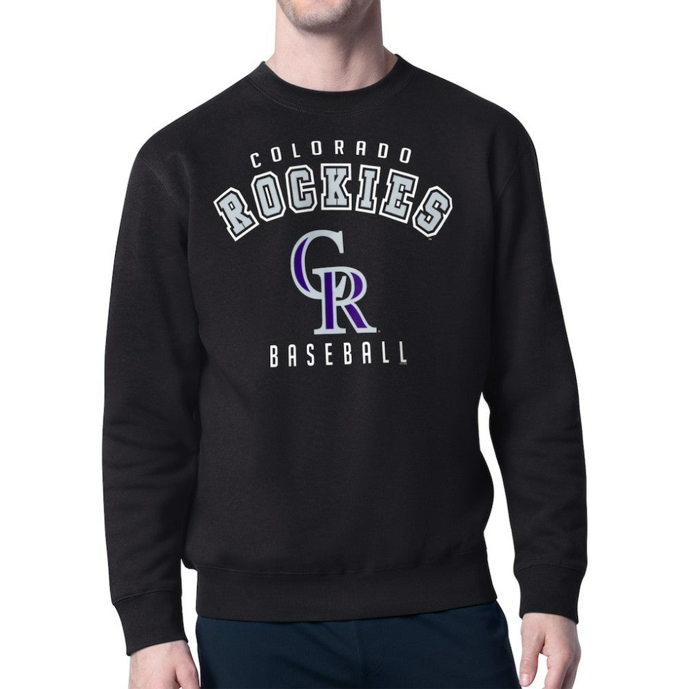 Colorado Rockies Starter Team Logo Fleece Pullover Sweatshirt - MLB Pullover