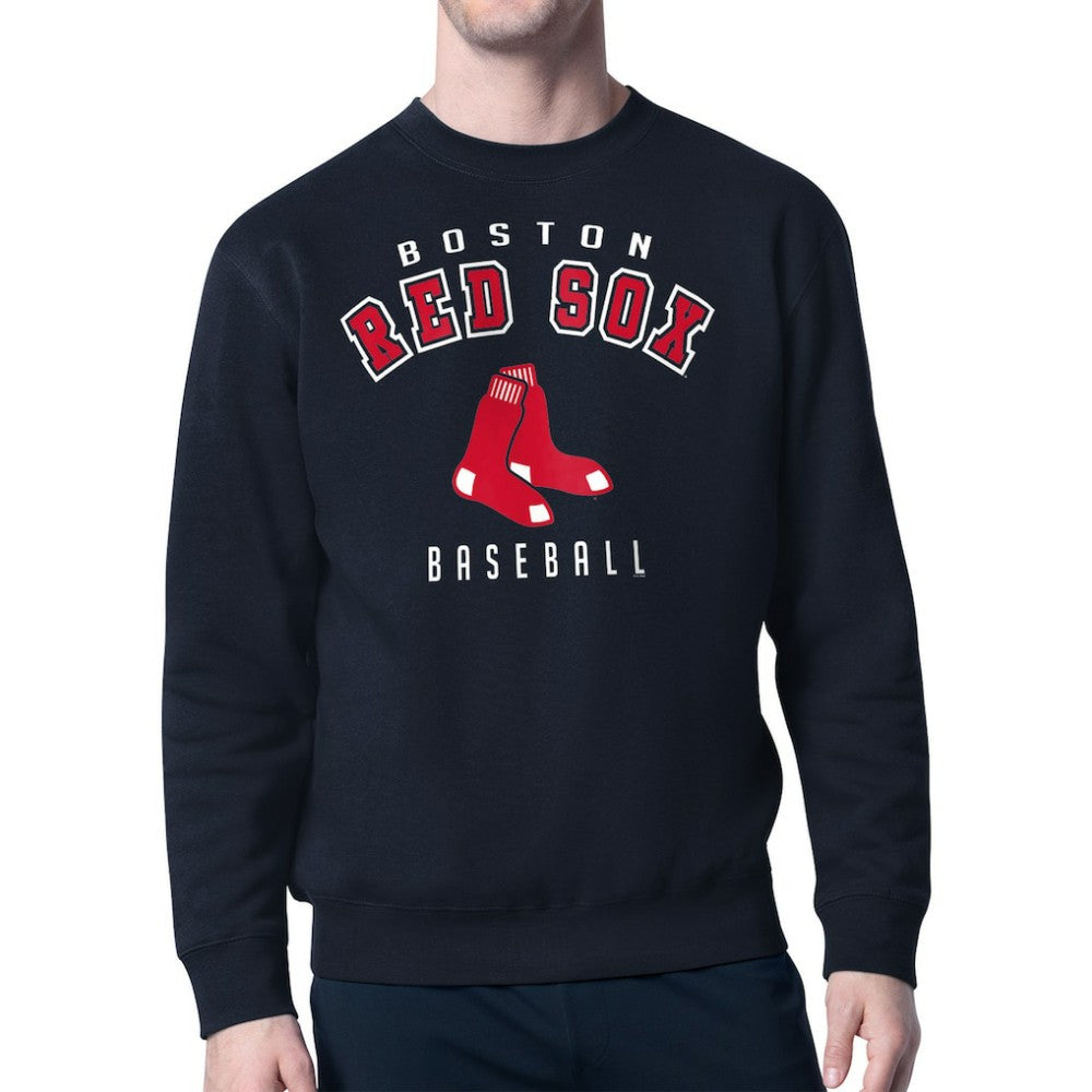 Boston Red Sox Starter Team Logo Fleece Pullover Sweatshirt - MLB Pullover