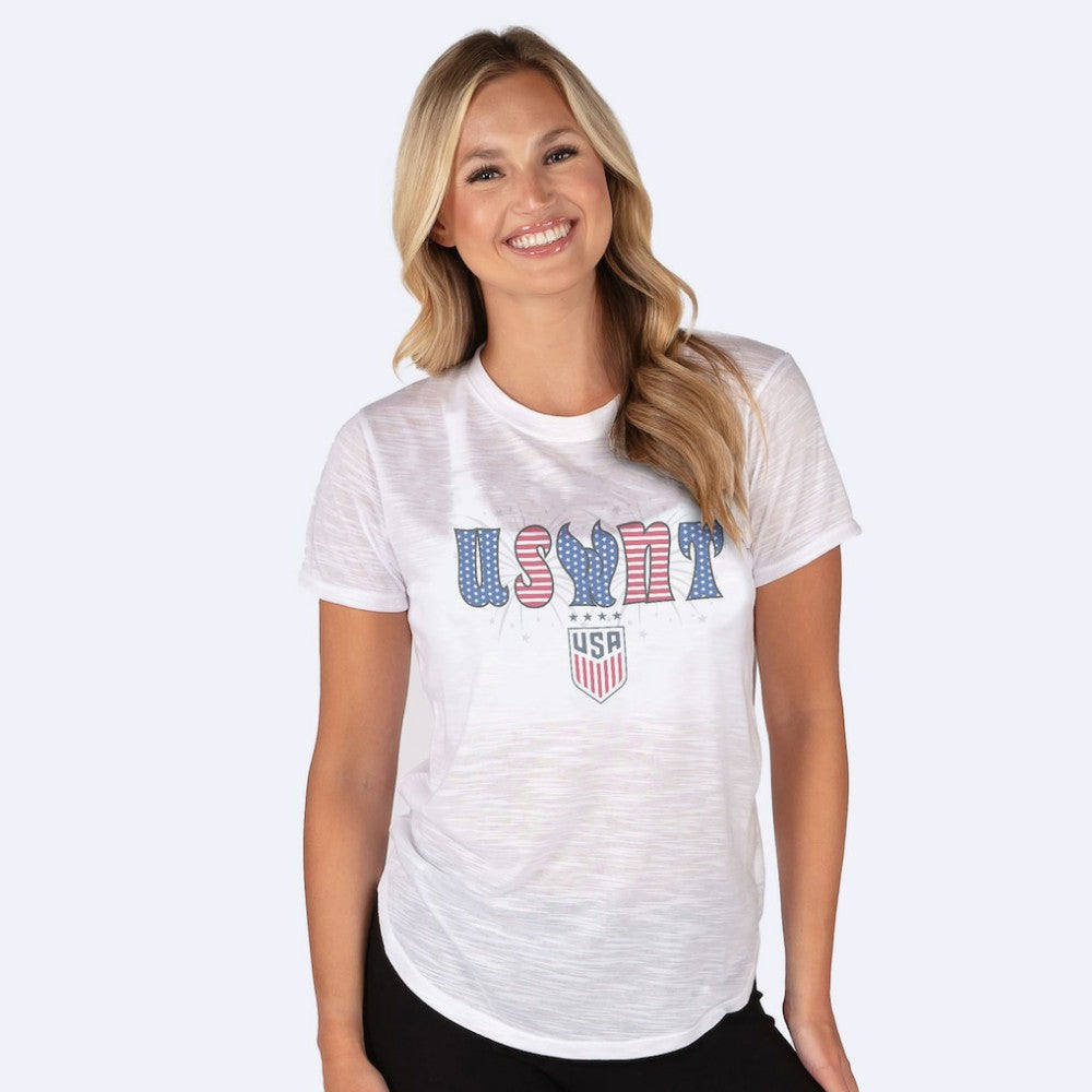 USWNT Concepts Sport Women's Infuse Lightweight Slub Knit Top