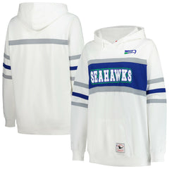 Seattle Seahawks Women's Plus Size Head Coach Throwback Pullover Hoodie | NFL Discount