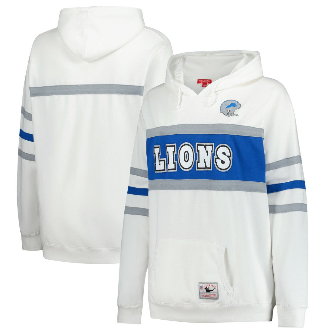 Detroit Lions Women's Plus Size Head Coach Throwback Pullover Hoodie | NFL Sale