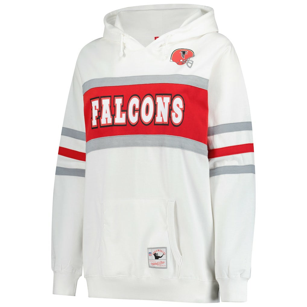 Atlanta Falcons Women's Plus Size Head Coach Throwback Pullover Hoodie | NFL US