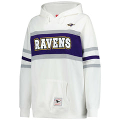 Baltimore Ravens Women's Plus Size Head Coach Throwback Pullover Hoodie | NFL New