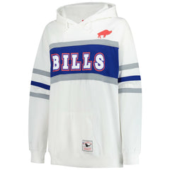 Buffalo Bills Women's Plus Size Head Coach Throwback Pullover Hoodie | NFL Hot