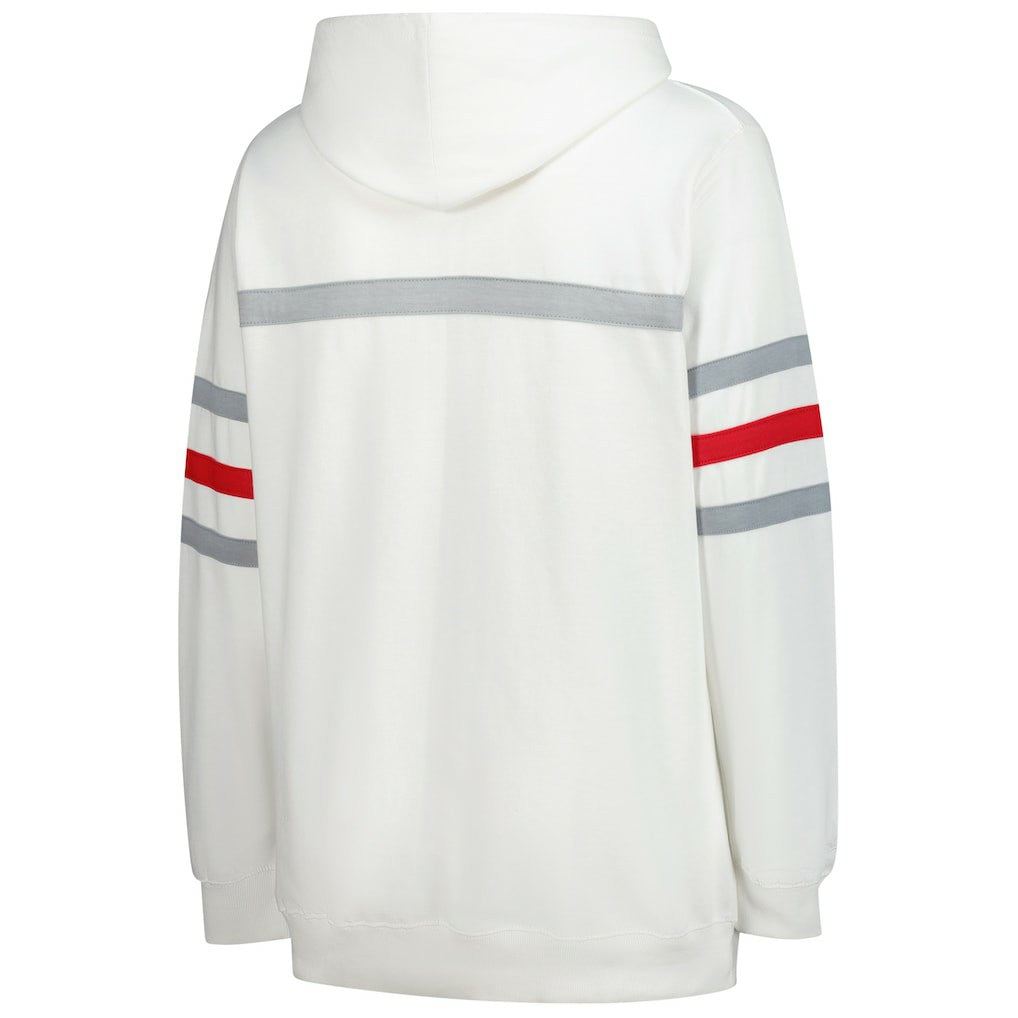 Kansas City Chiefs Women's Plus Size Head Coach Throwback Pullover Hoodie | NFL US