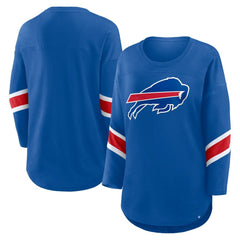 Buffalo Bills Women's Plus Size Redzone 3/4-Sleeve Scoop Neck T-Shirt | NFL Near me