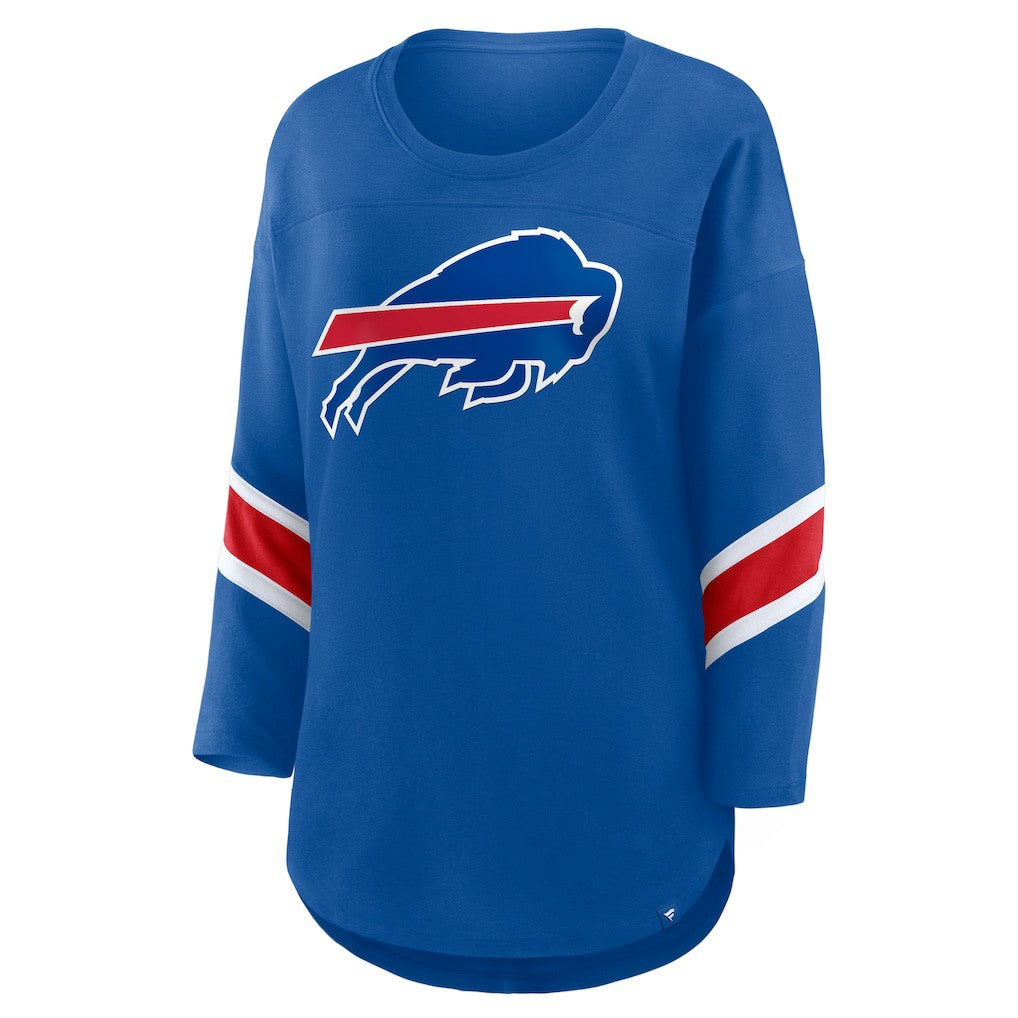 Buffalo Bills Women's Plus Size Redzone 3/4-Sleeve Scoop Neck T-Shirt | NFL Near me