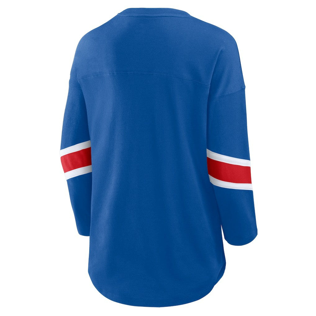 Buffalo Bills Women's Plus Size Redzone 3/4-Sleeve Scoop Neck T-Shirt | NFL Near me