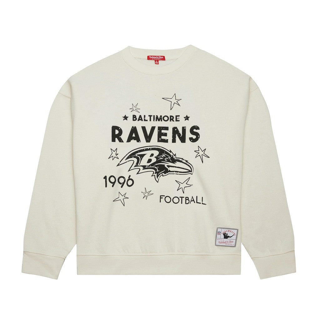 Baltimore Ravens Women's Plus Size Shooting Star Sweatshirt | NFL Online