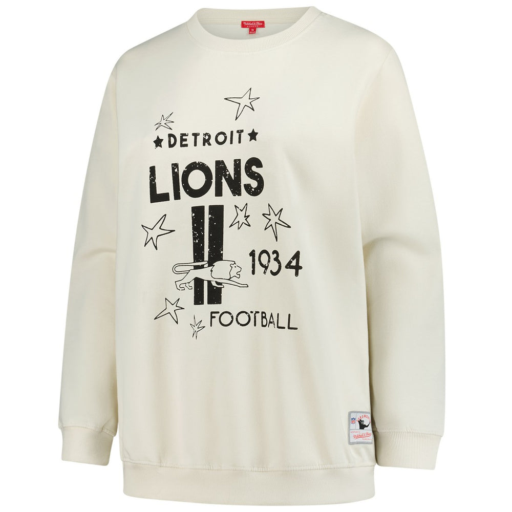 Detroit Lions Women's Plus Size Shooting Star Sweatshirt | NFL US