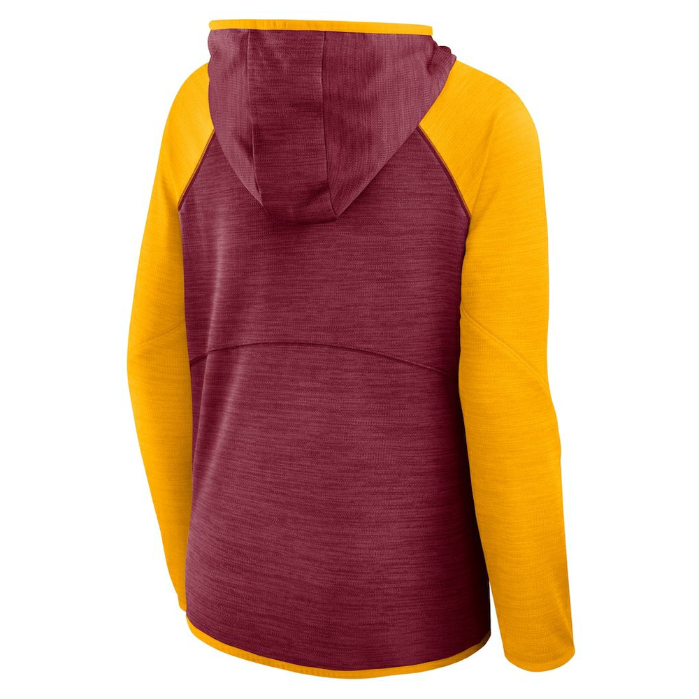 Washington Commanders Women's Plus Size End Around Pass Full-Zip Hoodie | NFL Online