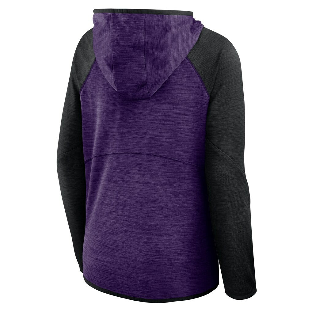 Baltimore Ravens Women's Plus Size End Around Pass Full-Zip Hoodie | NFL Discount