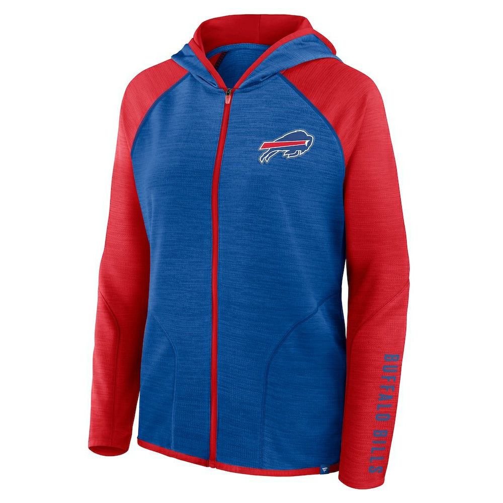 Buffalo Bills Women's Plus Size End Around Pass Full-Zip Hoodie | NFL Discount