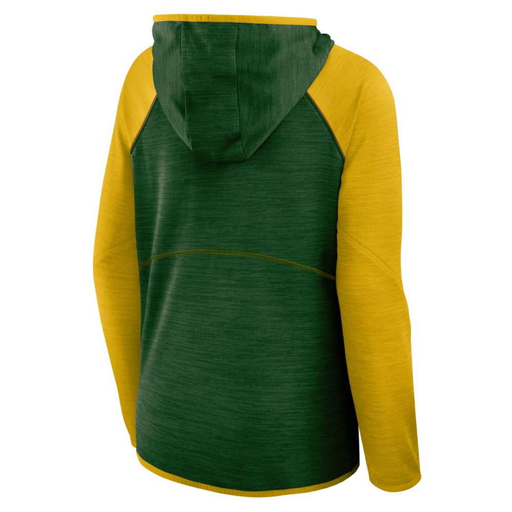 Green Bay Packers Women's Plus Size End Around Pass Full-Zip Hoodie | NFL On sale