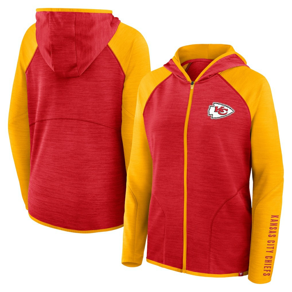 Kansas City Chiefs Women's Plus Size End Around Pass Full-Zip Hoodie | NFL Online
