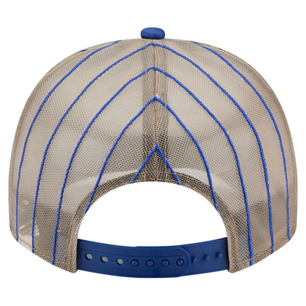 Texas Rangers New Era Vintage Arched Foam Front 9FIFTY A-Frame Adjustable Trucker Hat - MLB Hats