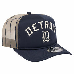 Detroit Tigers New Era Vintage Arched Foam Front 9FIFTY A-Frame Adjustable Trucker Hat - MLB Hats