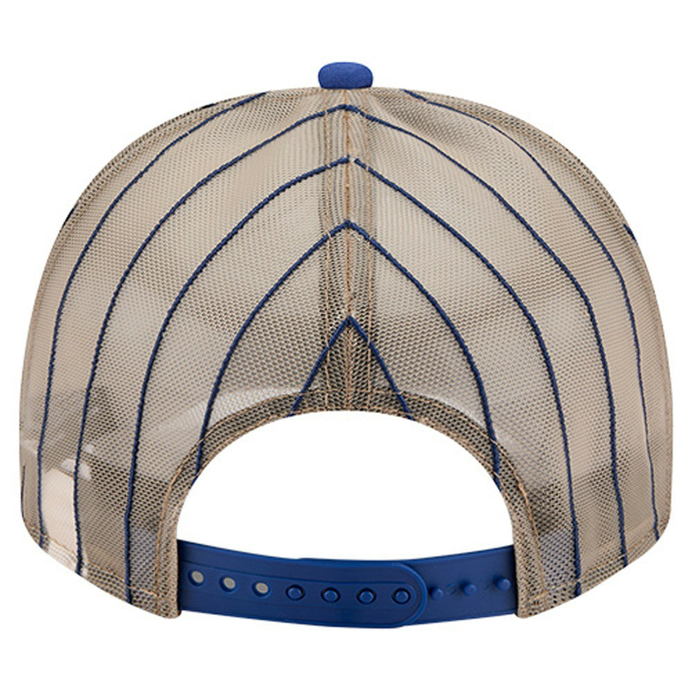 Milwaukee Brewers New Era Vintage Arched Foam Front 9FIFTY A-Frame Adjustable Trucker Hat - MLB Hats
