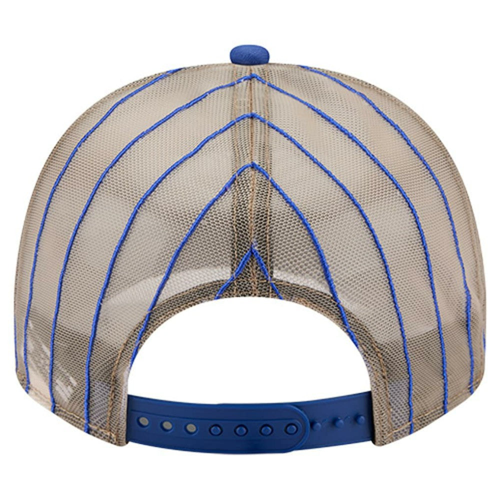 New York Mets New Era Vintage Arched Foam Front 9FIFTY A-Frame Adjustable Trucker Hat - MLB Hats