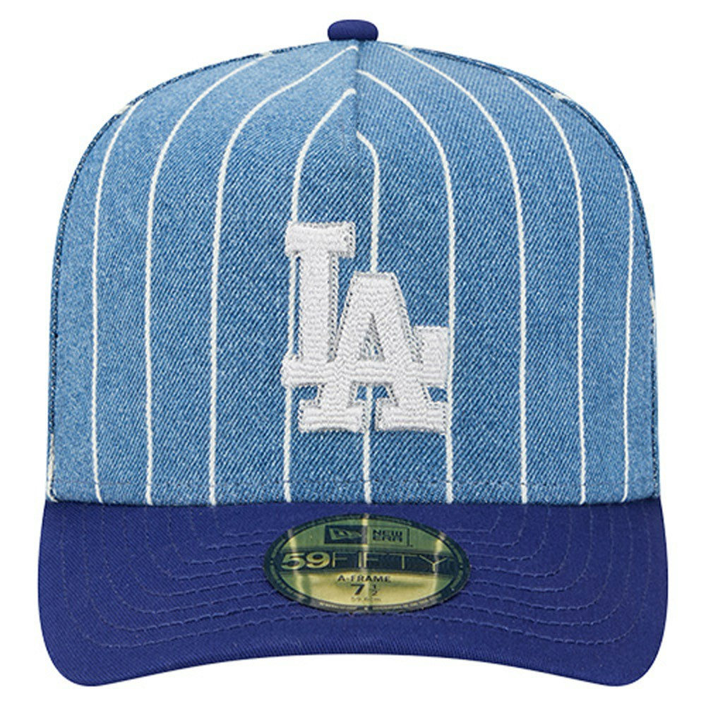 Los Angeles Dodgers New Era Parallel A-Frame 59FIFTY Fitted Hat - MLB Hats
