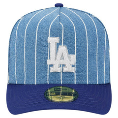 Los Angeles Dodgers New Era Parallel A-Frame 59FIFTY Fitted Hat - MLB Hats