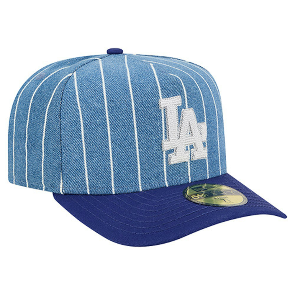 Los Angeles Dodgers New Era Parallel A-Frame 59FIFTY Fitted Hat - MLB Hats