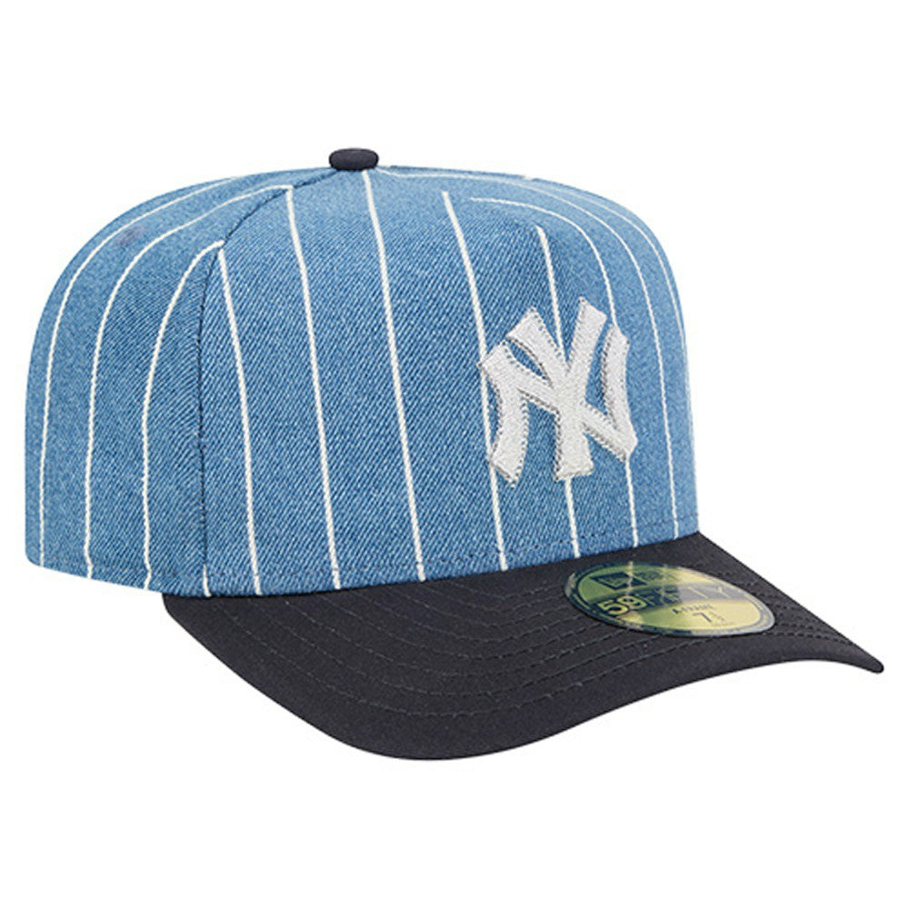 New York Yankees New Era Parallel A-Frame 59FIFTY Fitted Hat - MLB Hats