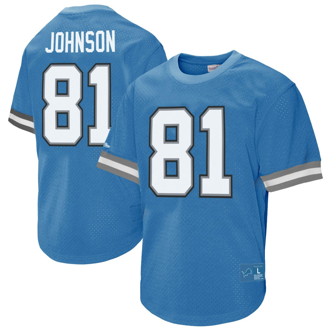 Detroit Lions Calvin Johnson  Retired Player Name & Number Mesh Top | NFL Sale
