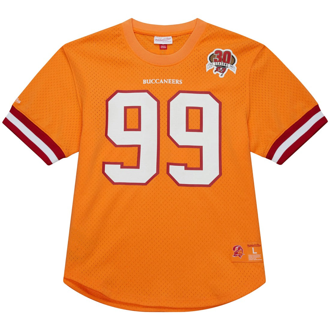 Tampa Bay Buccaneers Warren Sapp  Retired Player Name & Number Mesh Top | NFL Hot