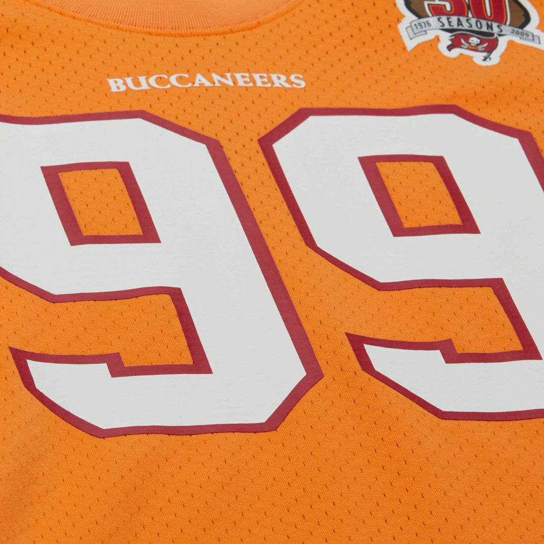 Tampa Bay Buccaneers Warren Sapp  Retired Player Name & Number Mesh Top | NFL Hot