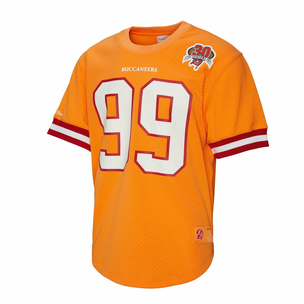 Tampa Bay Buccaneers Warren Sapp  Retired Player Name & Number Mesh Top | NFL Hot