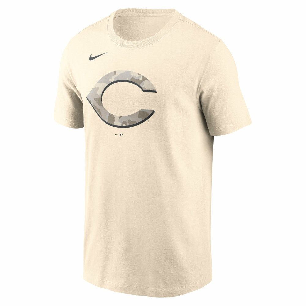 Cincinnati Reds Nike Camo Logo T-Shirt - MLB T-shirts