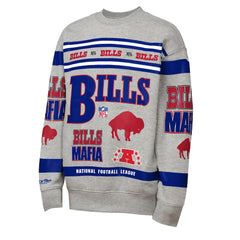 Buffalo Bills Youth Throwback All-Over Print Fleece Sweatshirt | NFL Near me