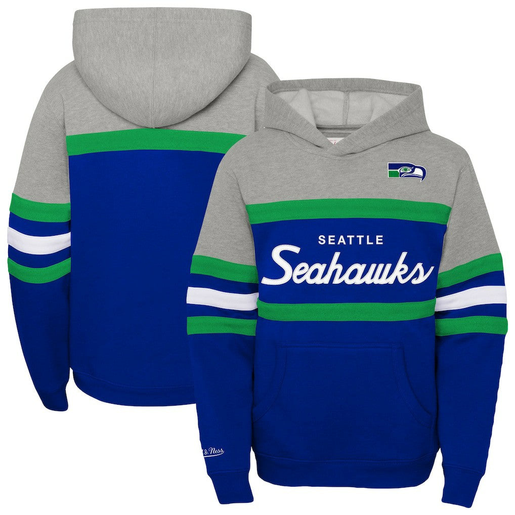 Seattle Seahawks Youth Throwback Head Coach Pullover Hoodie | NFL US