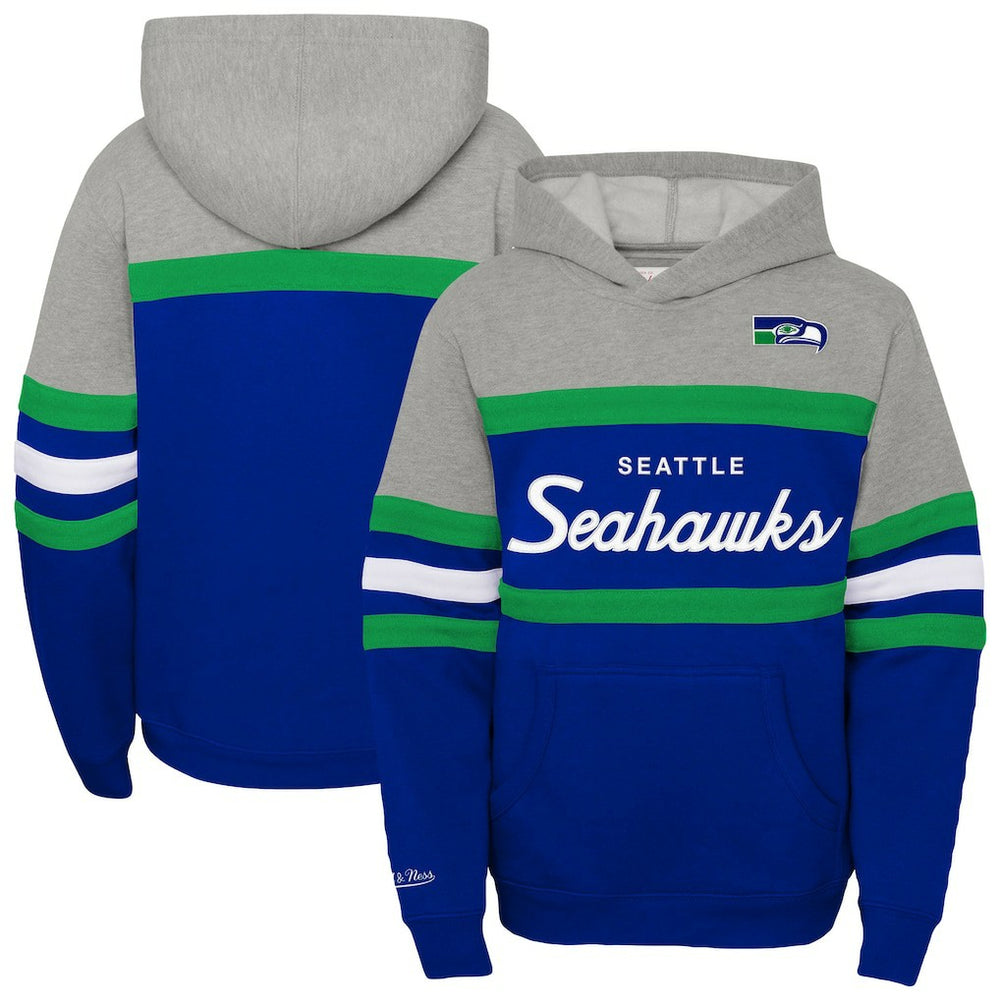 Seattle Seahawks Youth Throwback Head Coach Pullover Hoodie | NFL US