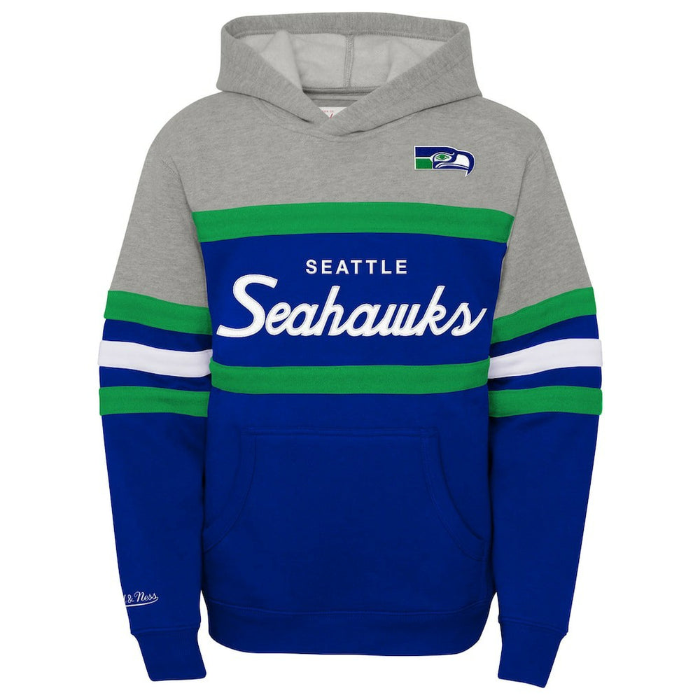 Seattle Seahawks Youth Throwback Head Coach Pullover Hoodie | NFL US