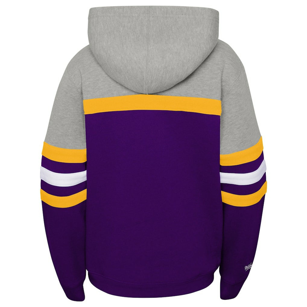 Minnesota Vikings Youth Throwback Head Coach Pullover Hoodie | NFL New