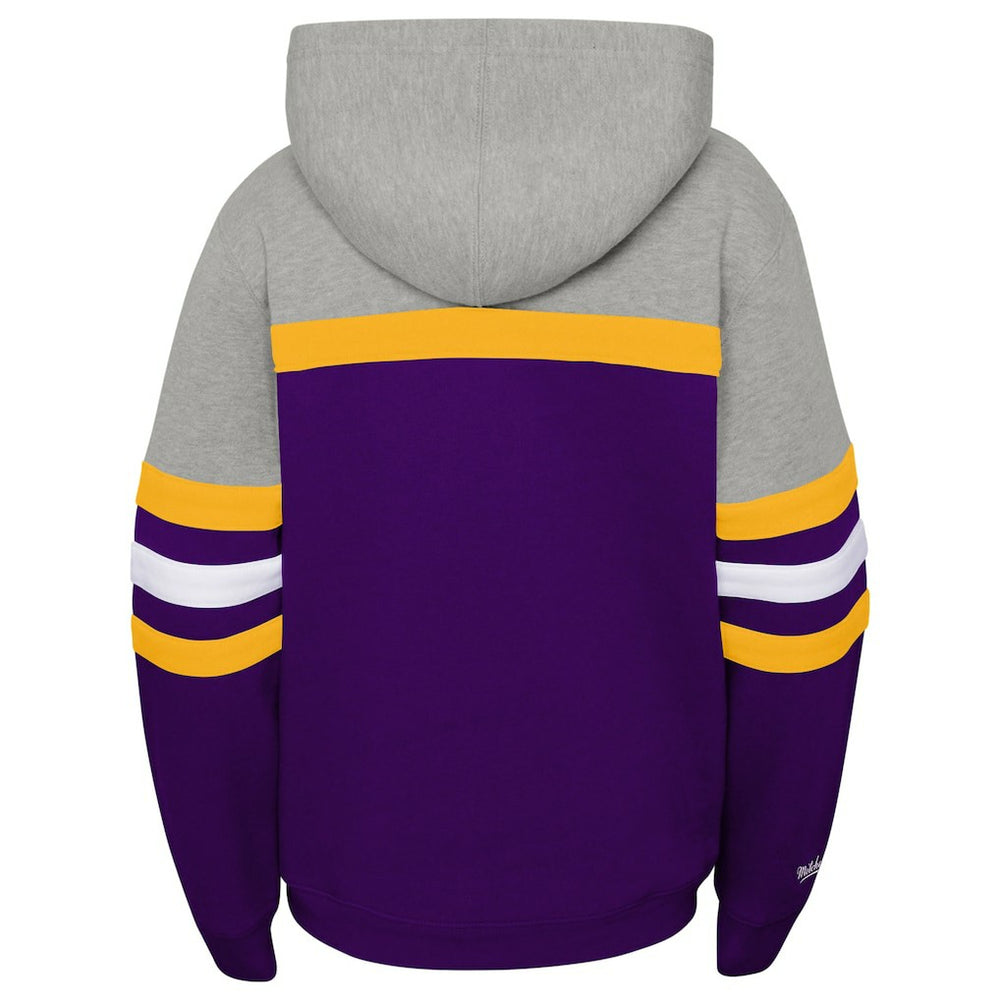 Minnesota Vikings Youth Throwback Head Coach Pullover Hoodie | NFL New