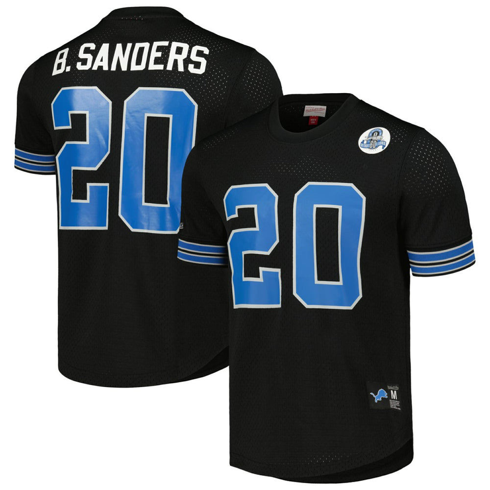 Detroit Lions Barry Sanders  Big & Tall Mesh Player Name & Number Shirt | NFL US