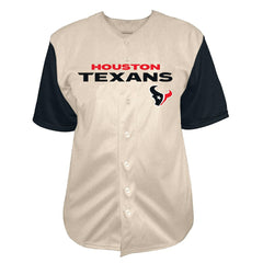 Houston Texans C.J. Stroud  Big & Tall Baseball Button-Up Shirt | NFL Outlet