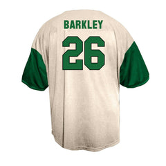 Philadelphia Eagles Saquon Barkley  Big & Tall Baseball Button-Up Shirt | NFL Hot