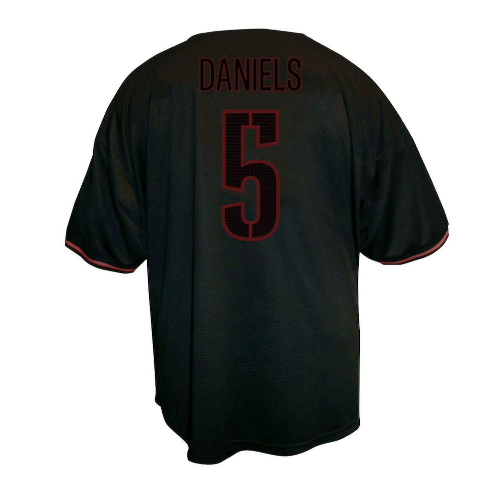 Washington Commanders Jayden Daniels  Big & Tall Baseball Button-Up Shirt | NFL Discount