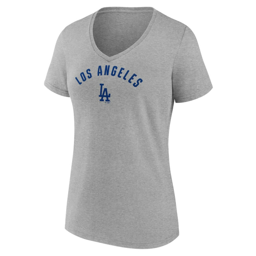 Los Angeles Dodgers Fanatics Women's V-Neck T-Shirt - MLB T-shirts