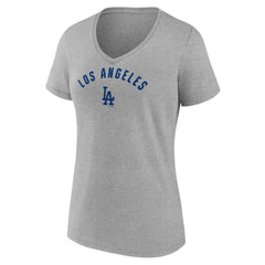Los Angeles Dodgers Fanatics Women's V-Neck T-Shirt - MLB T-shirts