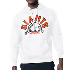 San Francisco Giants Starter Half Ball Team Graphic Pullover Hoodie - MLB Hoodies