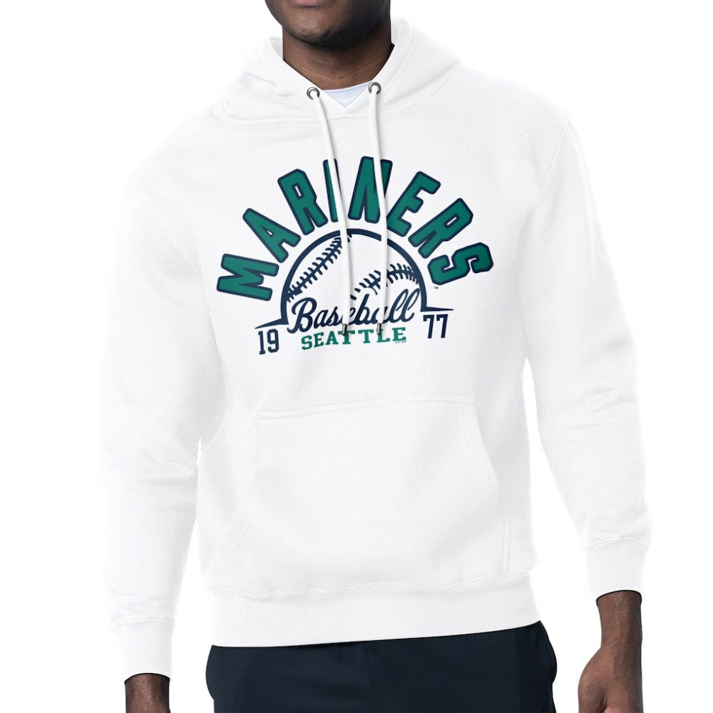 Seattle Mariners Starter Half Ball Team Graphic Pullover Hoodie - MLB Hoodies