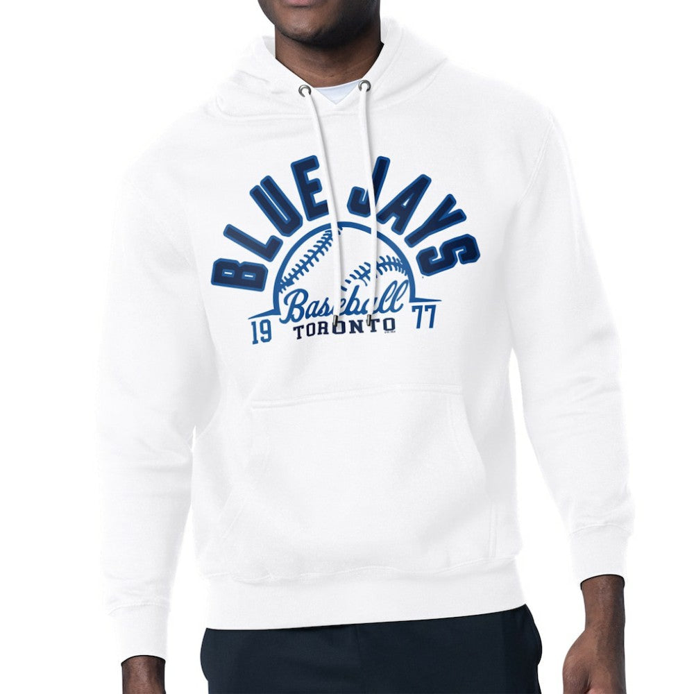 Toronto Blue Jays Starter Half Ball Team Graphic Pullover Hoodie - MLB Hoodies