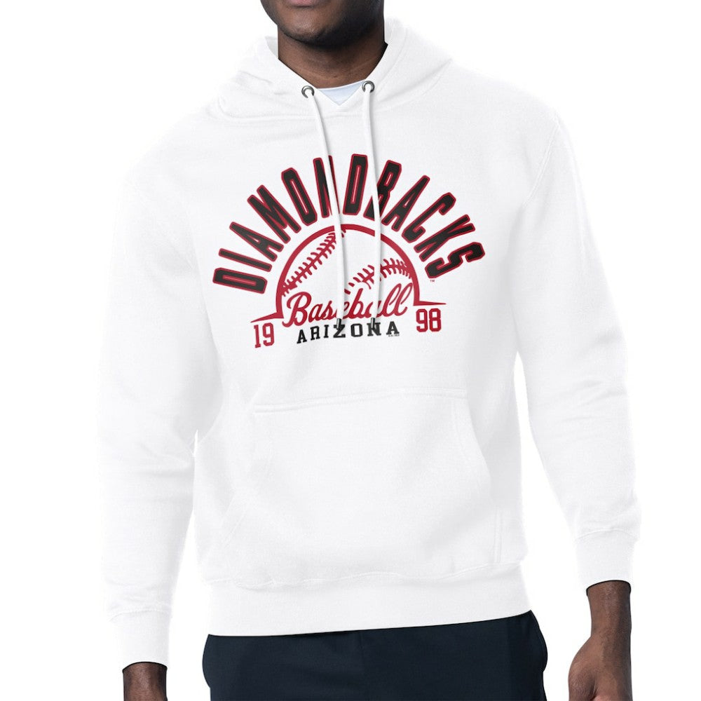 Arizona Diamondbacks Starter Half Ball Team Graphic Pullover Hoodie - MLB Hoodies