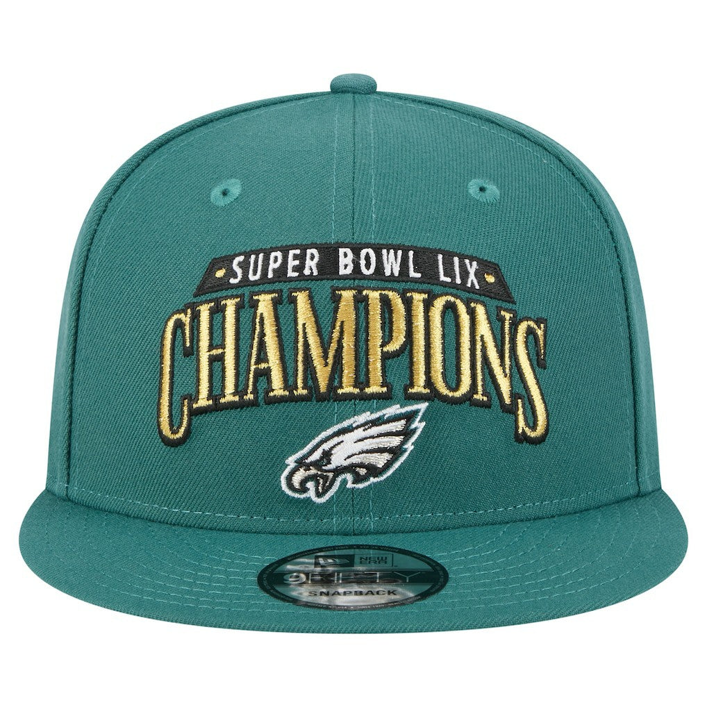 Philadelphia Eagles Super Bowl LIX Champions 9FIFTY Snapback Hat | NFL Outlet